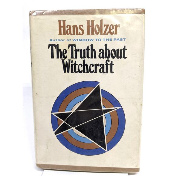 The Truth About Witchcraft Hans Holzer - First Edition 1969 - EX-LIBRARY - Picture 1 of 10